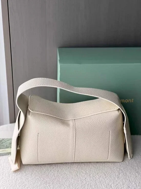 Songmont Drippy soft pebbled premium leather crossbody bag purse - Picture 5 of 8